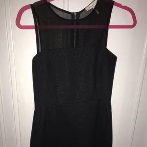 Sandro black detailed dress